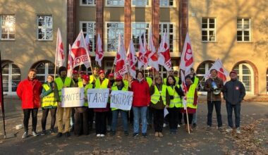 Warnstreik bei SGS Institut Fresenius in Dresden