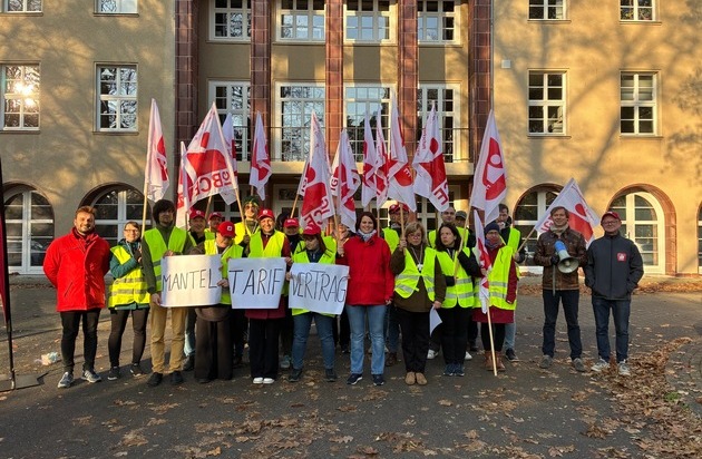 Warnstreik bei SGS Institut Fresenius in Dresden