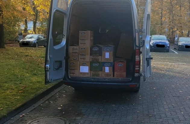 HZA-MS: Kaffeeschmuggel: Zoll entdeckt Kleintransporter in Oeding mit 200 Kilogramm ...