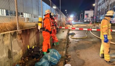 FW LK Esslingen: Gefahrgutunfall in Leinfelden-Echterdingen löst Feuerwehreinsatz aus.