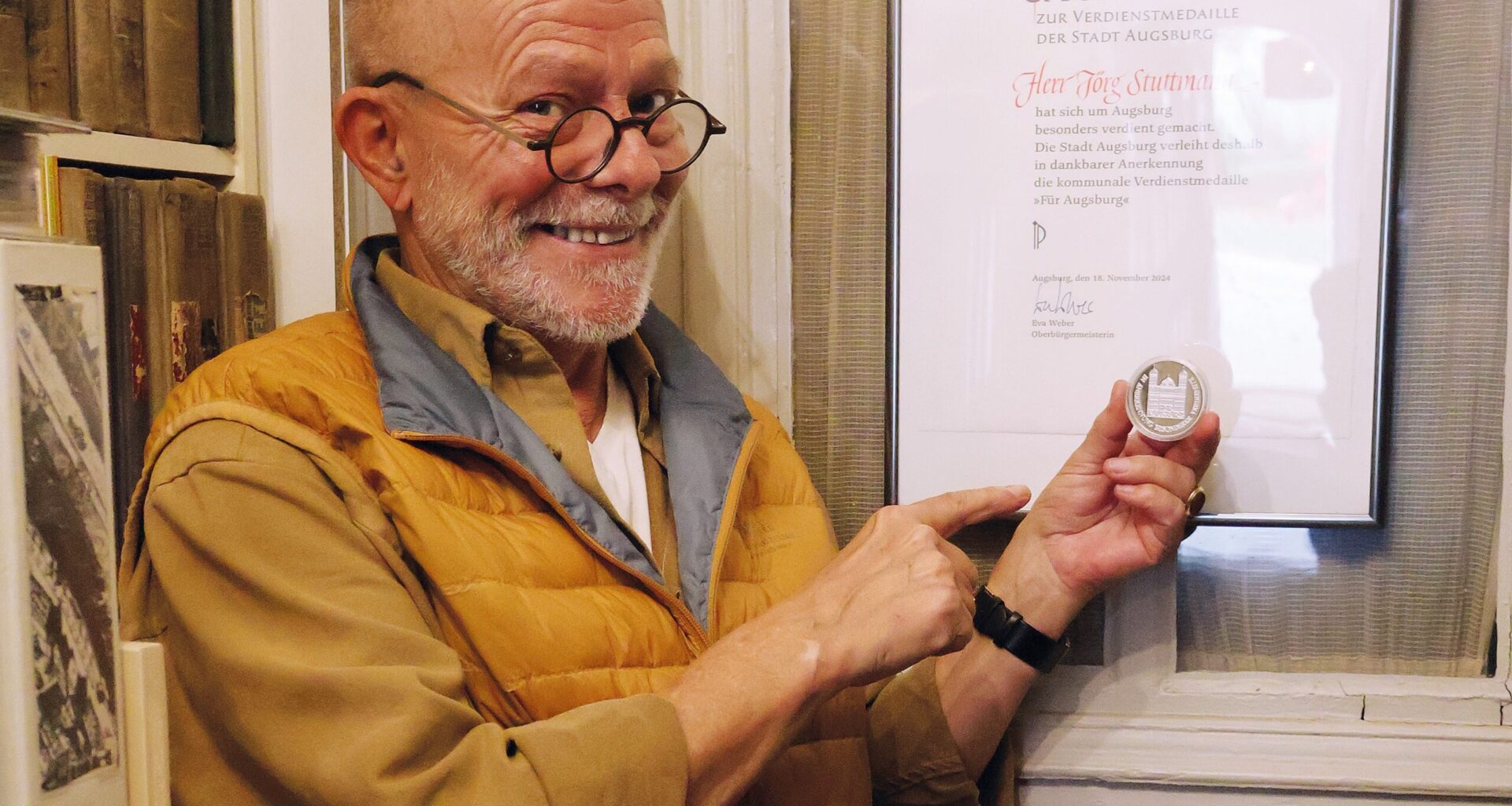 Jörg Stuttmann: Archivar der Augsburger Stadtseele