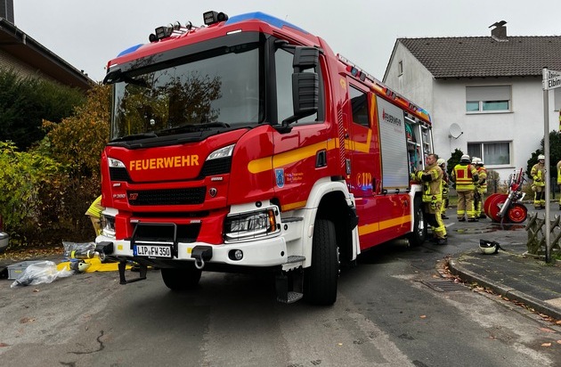 FF Bad Salzuflen: Kellerbrand sorgt für Stromausfall in Lockhausen / Feuerwehr ist ...