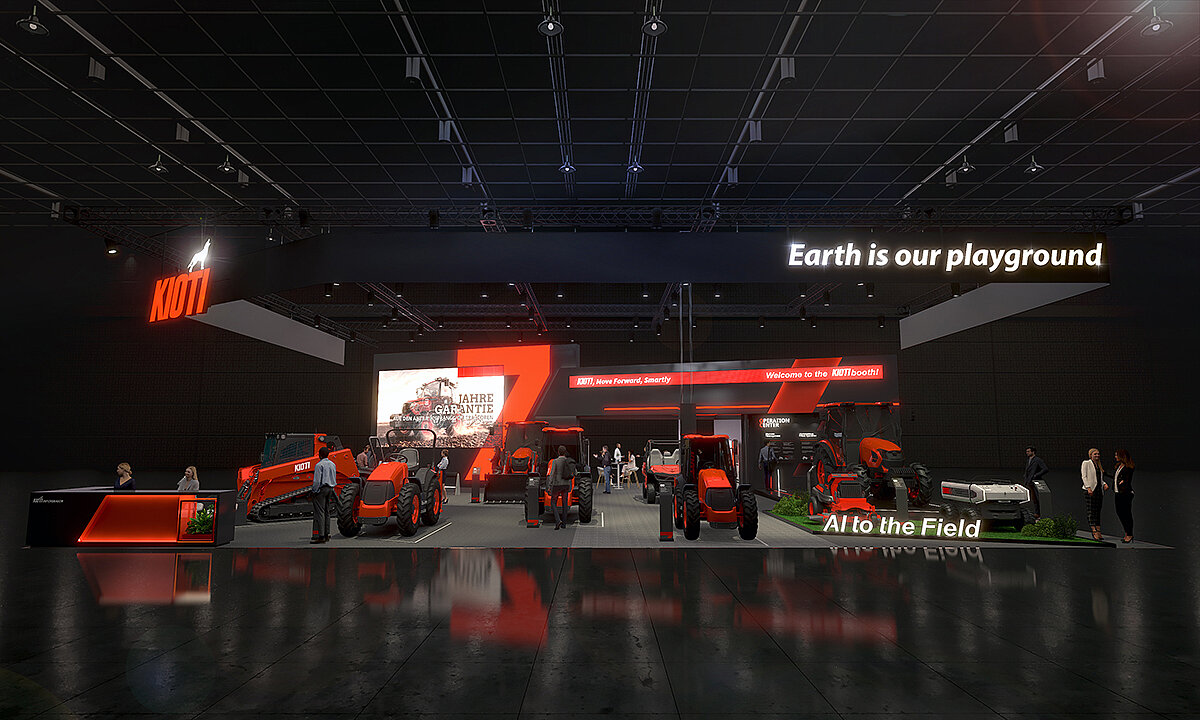 KIOTI – AGRITECHNICA-Premiere: Präsentation neuer Traktoren