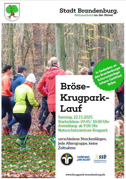Traditioneller Bröse-Krugpark-Lauf geht in die 18. Runde