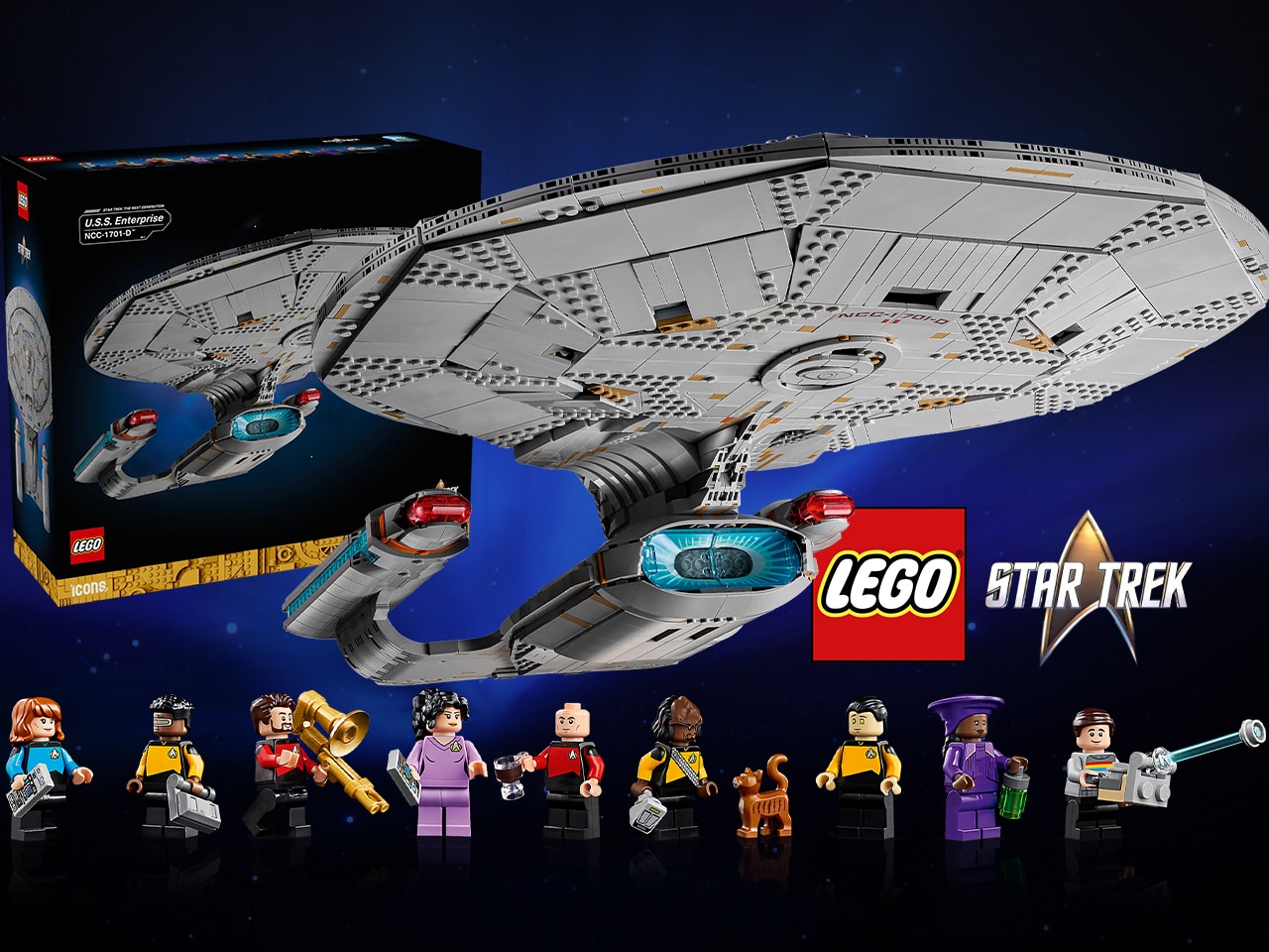 LEGO Icons Enterprise D (10356) aus Star Trek: Alle Bilder & Infos!