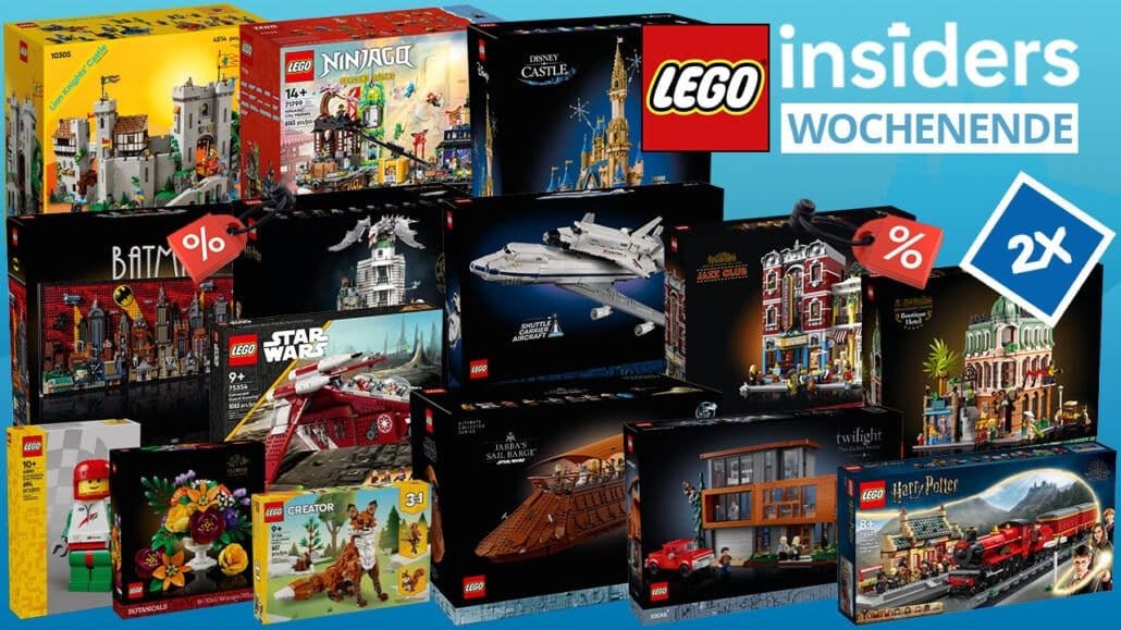 LEGO Insiders Wochenende 2025 Angebote Vorschau Update