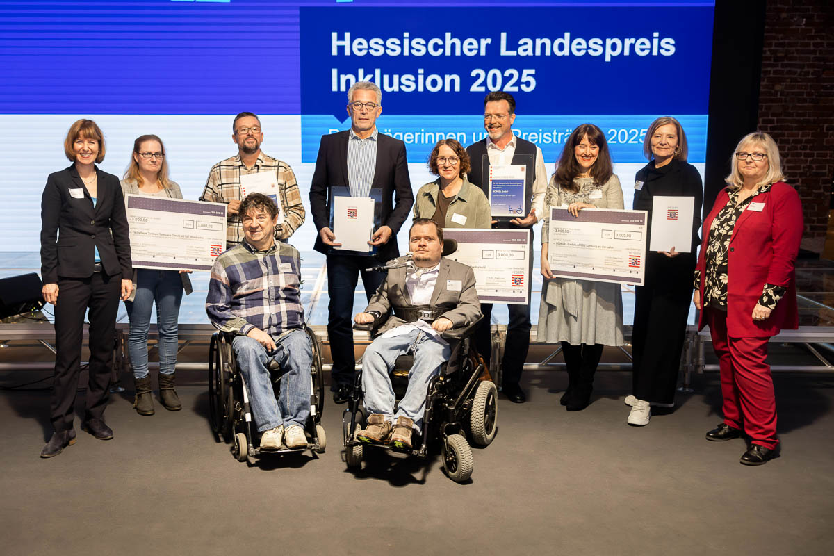 Gratulation zum Hessischen Landespreis für Inklusion