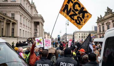 Berlin & Brandenburg: Großer Gegenprotest während rechtsextremer Demo in Berlin