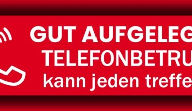 POL-W: W/RS/SG - Vorstellung der Präventionskampagne "Gut aufgelegt! Telefonbetrug ...