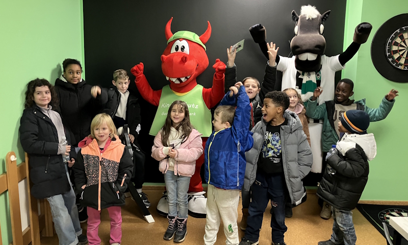 Schnitzeljagd im Borussia-Park macht Kinderrechte sichtbar und erlebbar