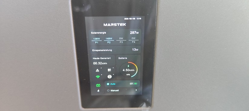 Marstek Jupiter C Plus: Speicher für Balkonkraftwerk mit integriertem Wechselrichter, vier MPPTs und dynamischer Einspeisung auf Basis des von einem Smart Meter übermittelten tatsächlichen Strombedarfs.