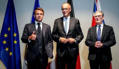 Die mächtigsten Europäer antworten auf Trumps Ukraine-Pläne. (Archivbild)