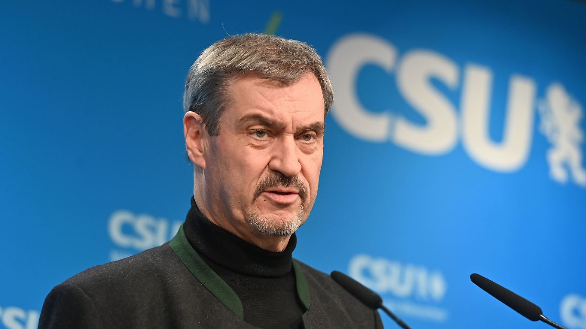 Kritik an Russland-Nähe: Söder über AfD: "Bücklinge", die Kommandos entgegennehmen