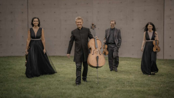 Minguet Das Minguet Quartett spielt in Wuppertal. Foto: Irene Zandel