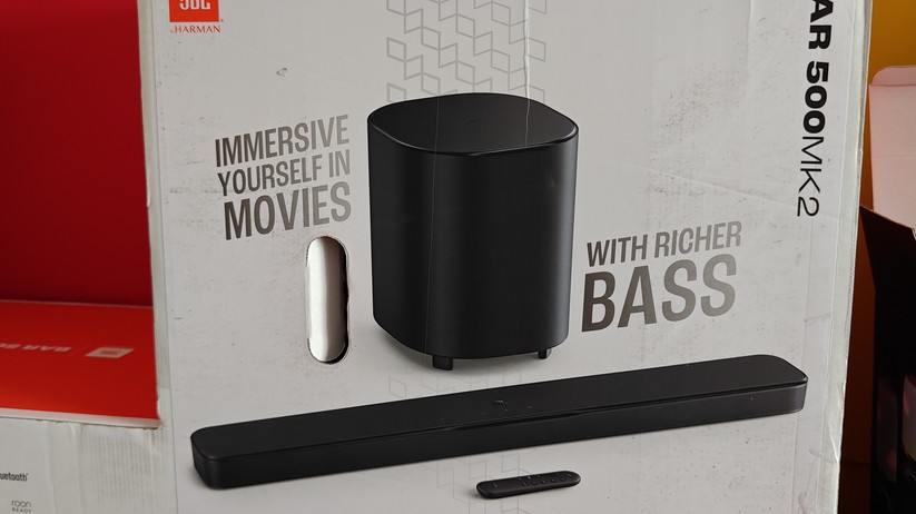 JBL Bar 500MK2: Soundbar mit Subwoofer, aber ohne Surround-Boxen