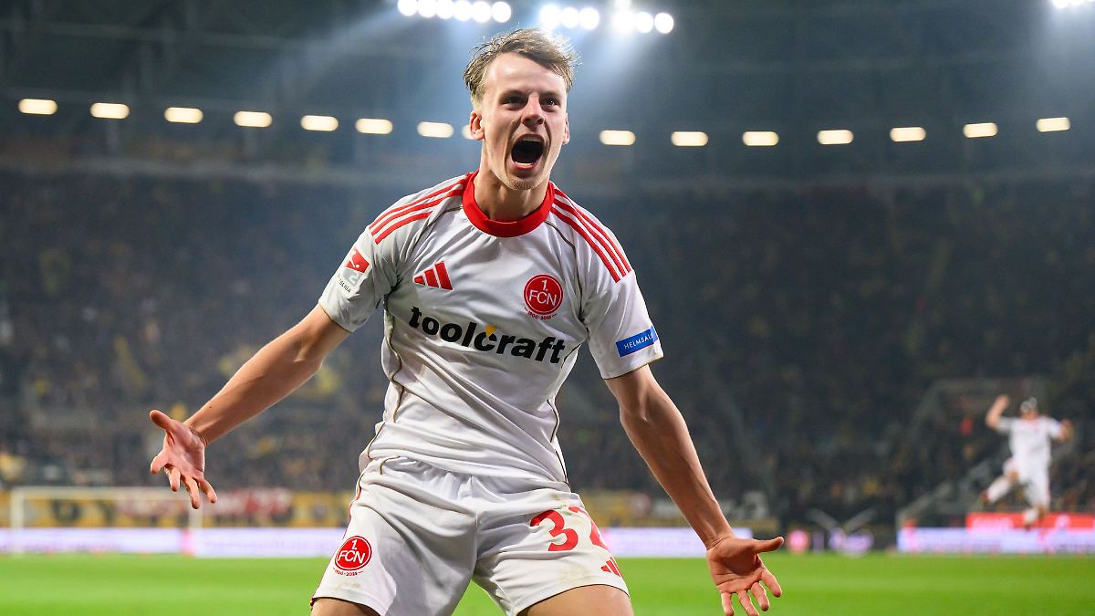 Bayern: Nürnberg trifft nach 14 Sekunden und klettert weiter