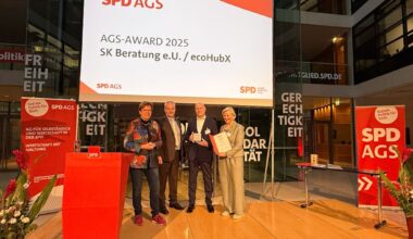 ecoHubX-Technologie erhält European AI Innovation Award 2025 in Berlin