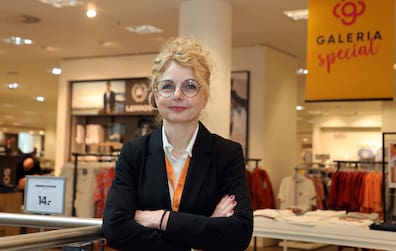 "Win-win-Situation für Kunde und Handel": Barbara Blank leitet das Galeria-Warenhaus in der Leipziger City