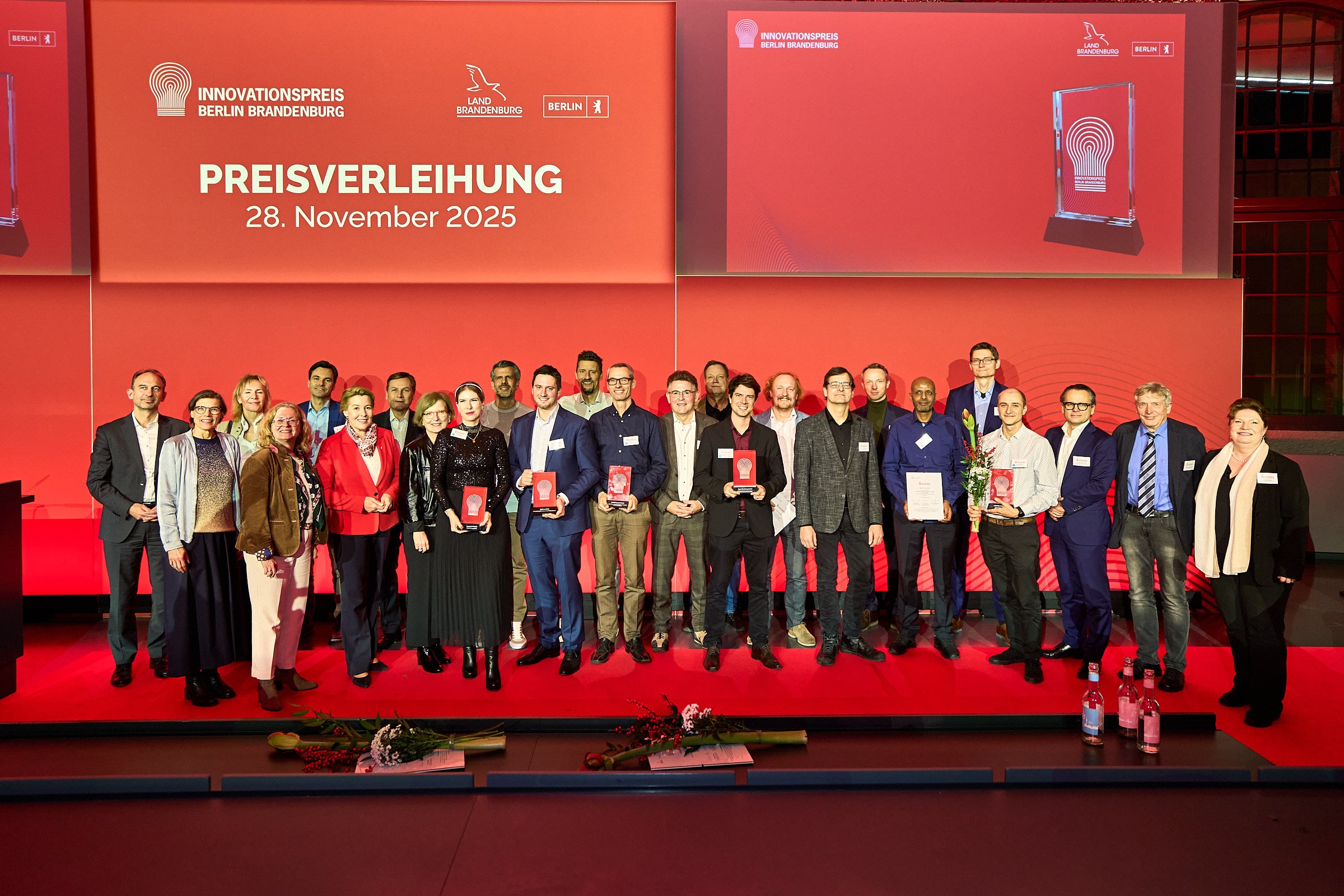 Innovationspreis Berlin-Brandenburg 2025; Foto: Agentur Medienlabor | Stefan Schubert