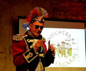 Christian Vahl gilt als Erfinder der "Närrischen Nachtvorlesung" und der "Saturnalien" sowie als Gründer der "Unsichtbaren Römergarde". - Foto: gik 