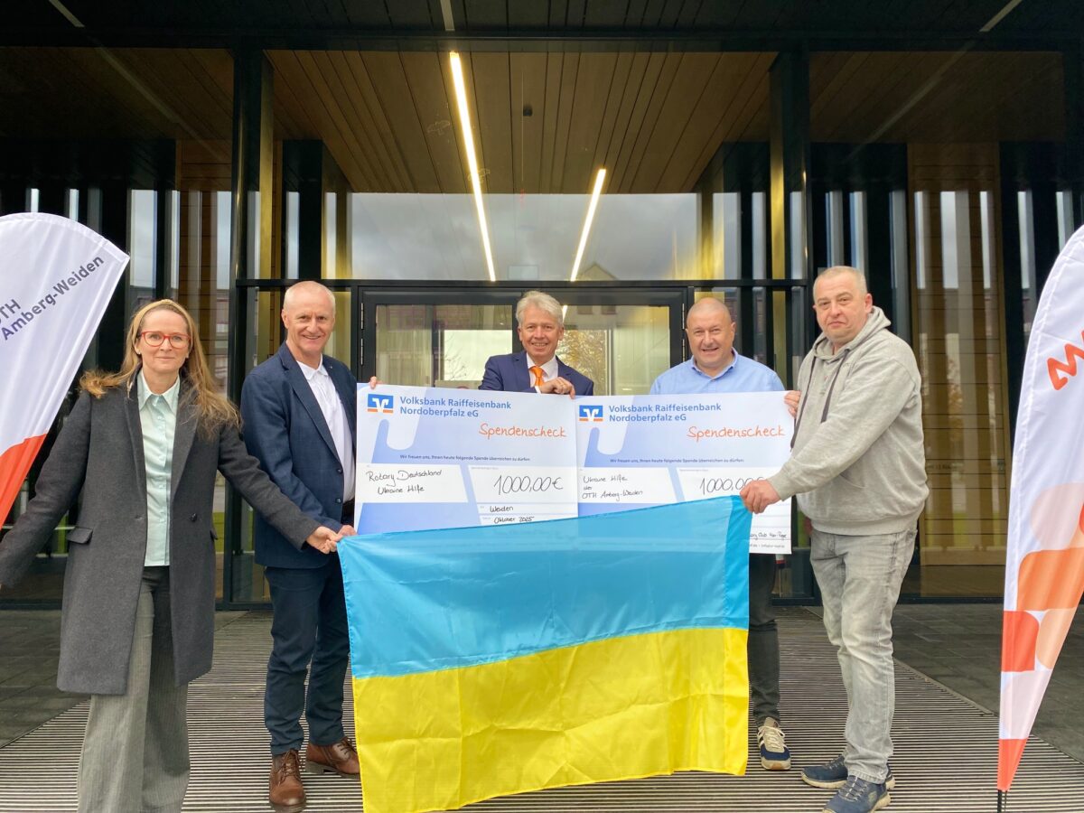 Rotary spendet für Ukraine