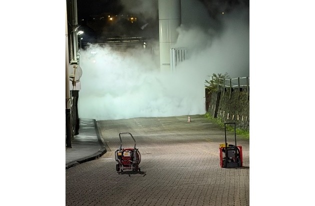 FW-RS: Stickstoffaustritt auf Betriebsgelände | Presseportal