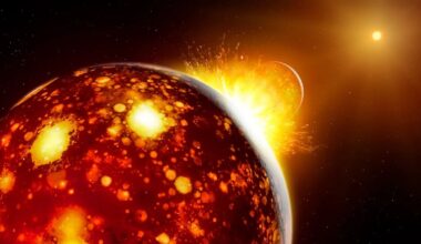 Mega-Kollision mit Erde: Mögliche Herkunft von Planet Theia gefunden