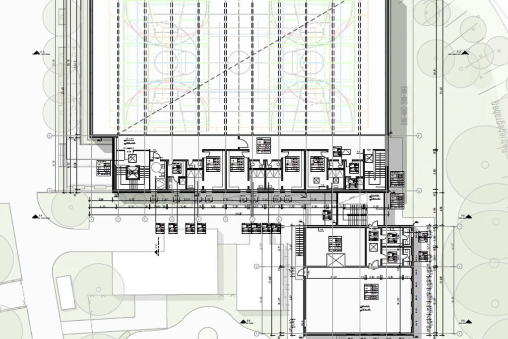 Turnhalle Delkenheim, Pläne