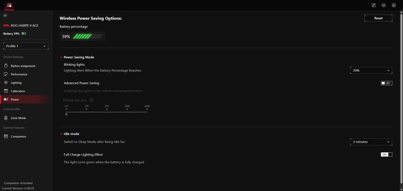 Asus Rog Harpe II Ace - Bilder App 