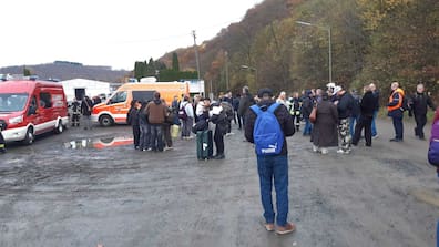 Es qualmt aus einem RE9 bei Scheuerfeld. Die Fahrgäste mussten aussteigen.