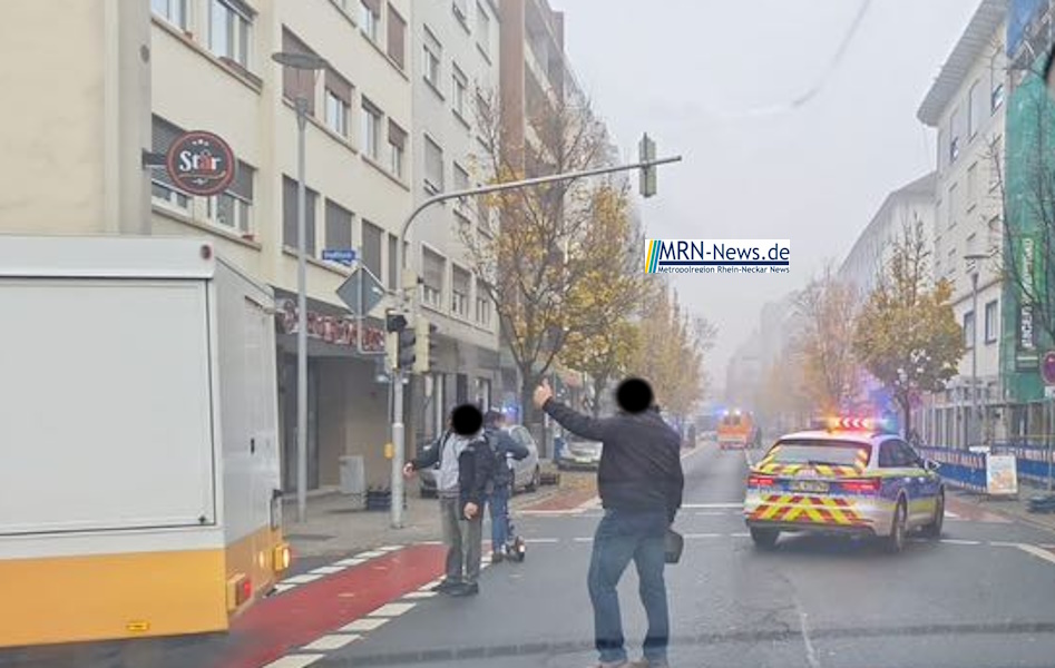 Ludwigshafen – Unfall zwischen Pkw und Motorradfahrer sorgt für Verkehrsbehinderungen – /// MRN-News.de