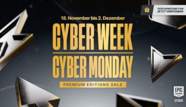 Epic Games Store führt Geschenkfunktion ein und startet in die Black-Friday- & Cyber-Monday-Angebote - TopTech