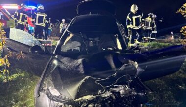 POL-AC: Alleinunfall im Nordkreis - zwei Menschen werden verletzt