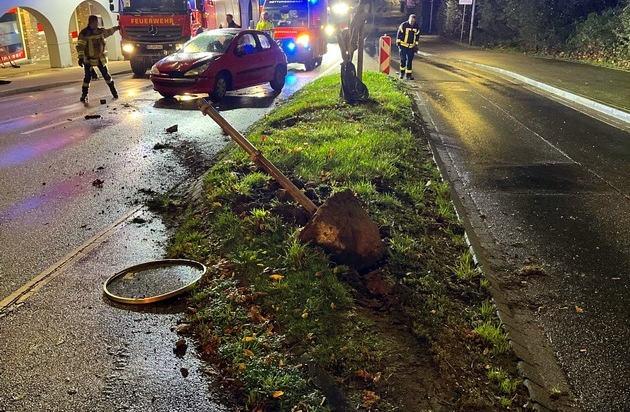 POL-AC: Verkehrsunfall im Nordkreis - Fahrzeug überschlägt sich