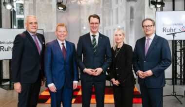 Ministerpräsident Hendrik Wüst zu Gast beim Wirtschaftsbündnis Initiativkreis Ruhr