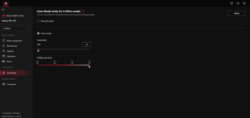 Asus Rog Harpe II Ace - Bilder App 