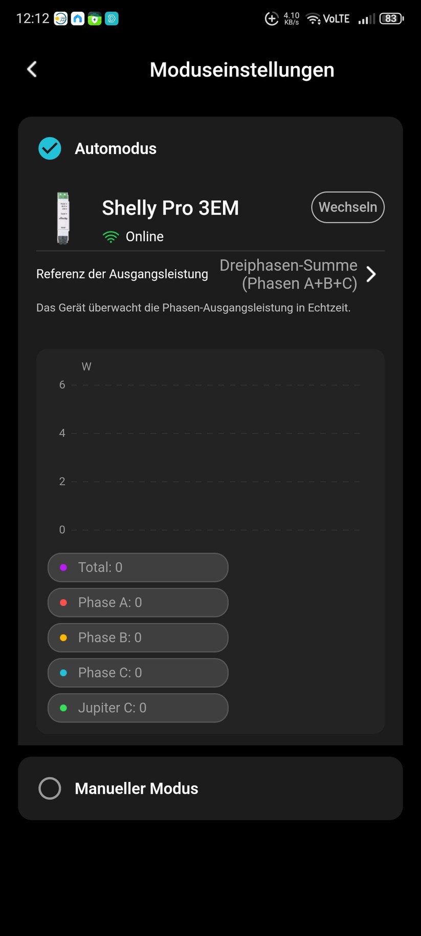 Marstek Jupiter C Plus: Einrichtung mit Marstek-App und Shelly Pro 3EM