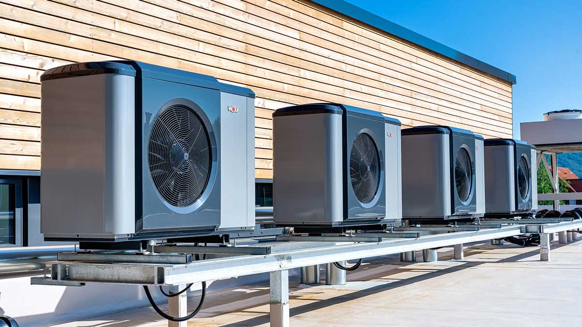 Mehrere Wärmepumpen in Kaskade für ein Mehrfamilienhaus