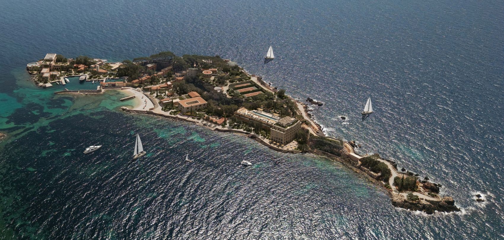 Zannier Bendor: Neues Luxusresort an der Côte d’Azur