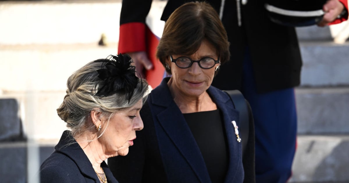 Hier ehrt Caroline von Hannover ihre Schwester