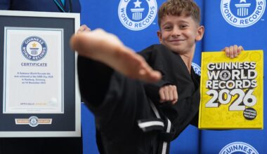 Guinness-Tag: Junge stellt Weltrekord in Hamburg auf | Regional