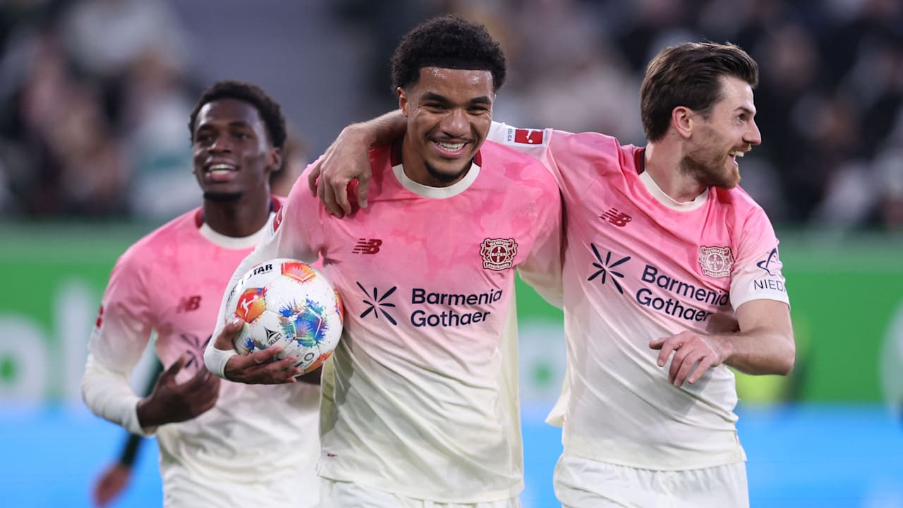 Dank des 3:1 in Wolfsburg: Leverkusen wieder auf Vize-Kurs | Sport