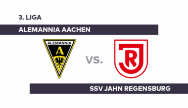 Alemannia Aachen - SSV Jahn Regensburg: Kann Regensburg den Vormarsch fortsetzen? - 3. Liga
