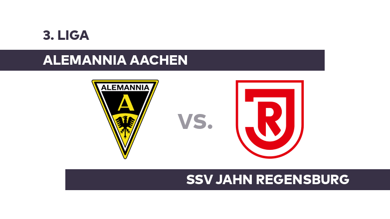 Alemannia Aachen - SSV Jahn Regensburg: Kann Regensburg den Vormarsch fortsetzen? - 3. Liga