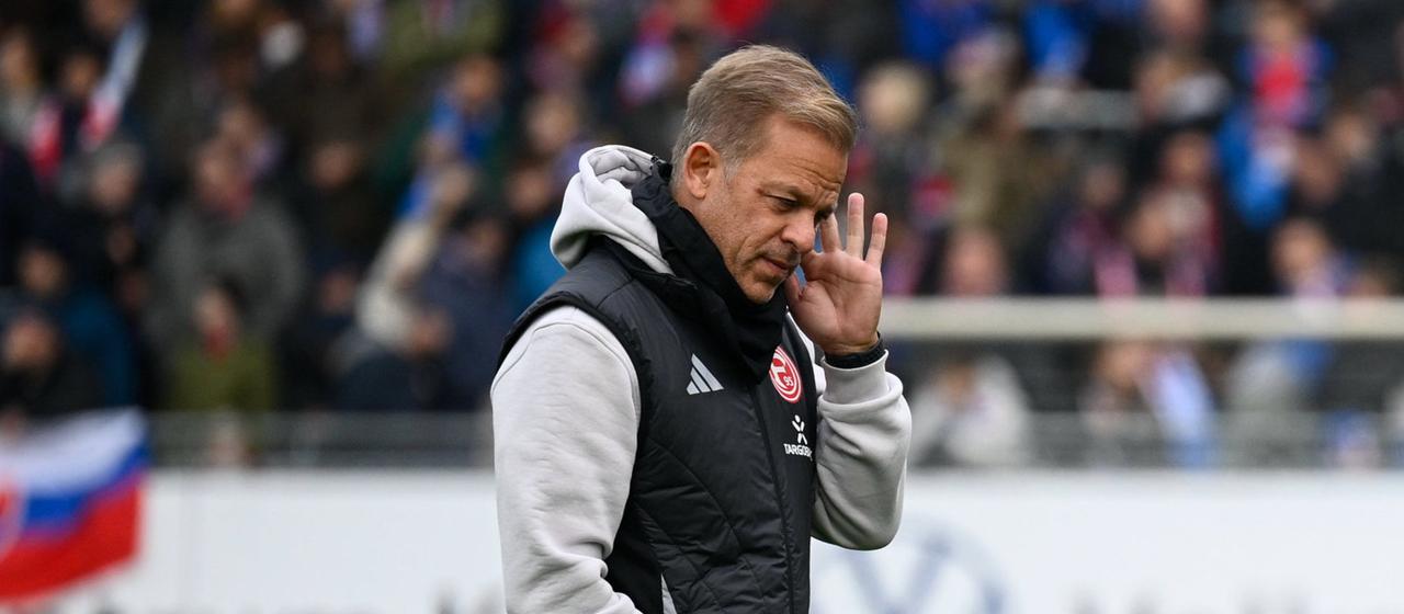 Düsseldorf Trainer Markus Anfang 