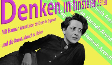 Mit Hannah Arendt über die Krisen der Gegenwart nachdenken · Leipziger Zeitung