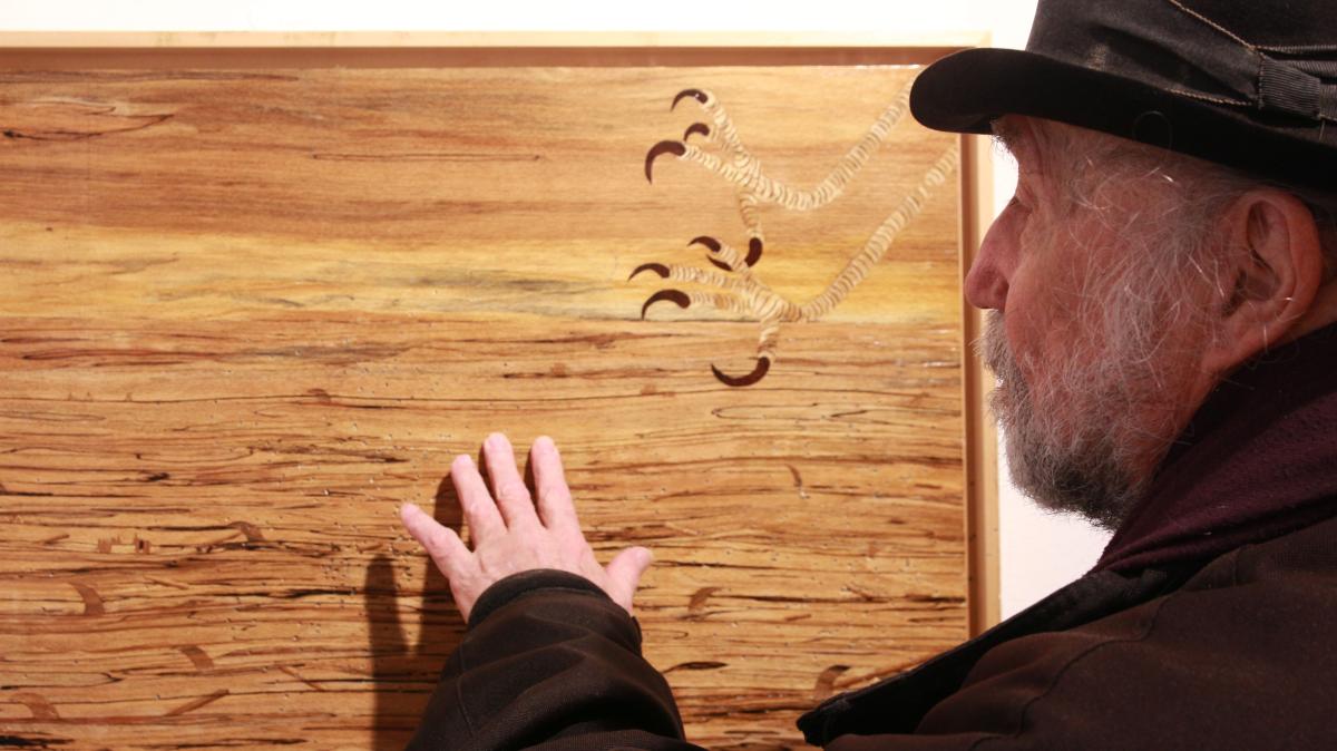 Marqueterie-Ausstellung von Michael Gaide in Melle