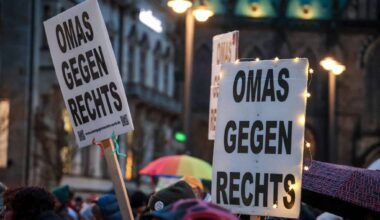 Auszeichnungen für Omas gegen Rechts und Musikprojekt