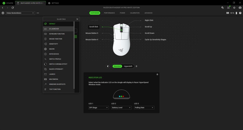 Razer Deathadder V4 Pro - Bilder App 
