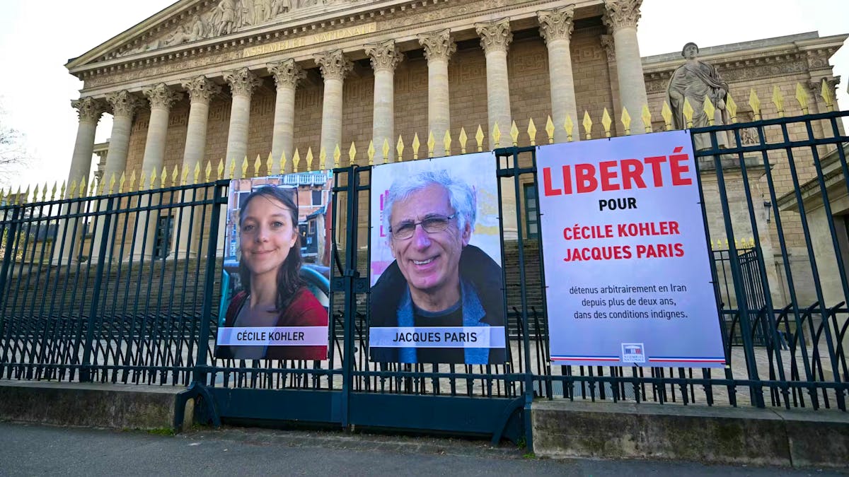 Frankreich: Cécile Kohler und Jacques Paris nach Haft im Iran freigelassen